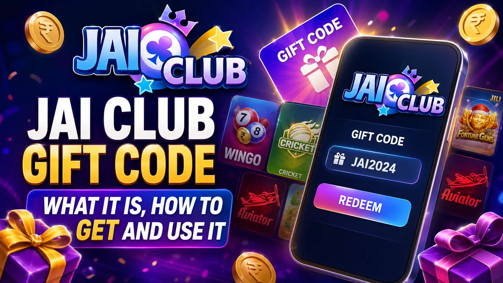 Jai Club Gift Code